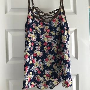 Floral shirt worn and washed once